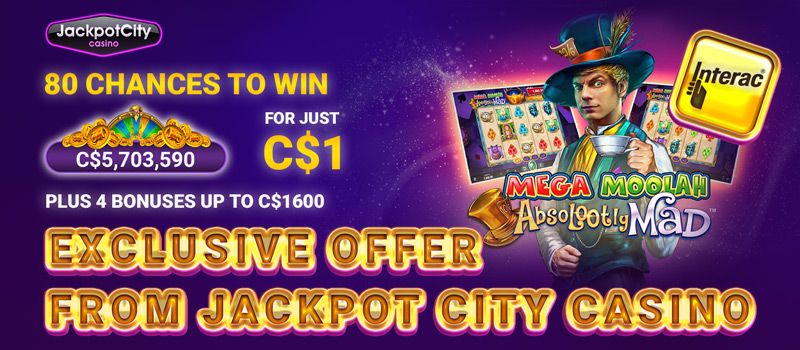 Jackpot City Casino: bônus exclusivo € 1.600 + 80 fs picture 1
