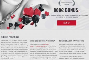 							Revisão do Platinum Play Casino													 picture 25